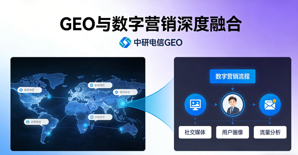 中研电信GEO与数字营销深度融合：实现流量与转化双提升