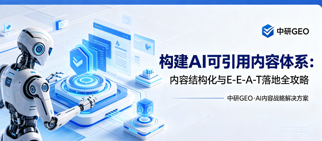 2026年AI 引用内容体系搭建指南：结构化数据与 E-E-A-T 完整落地策略