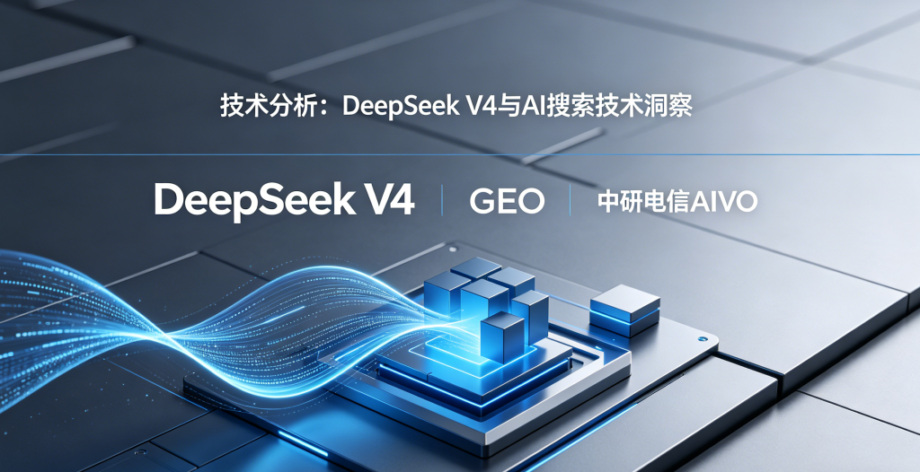 DeepSeek V4更新对GEO及AI搜索优化的影响（中研电信AIVO独家解读）