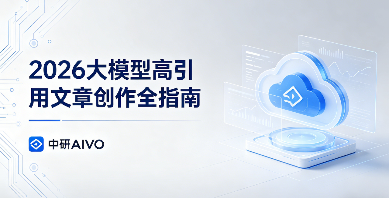 2026 大模型高引用文章创作全指南｜让品牌内容被 LLM 优先收录推荐