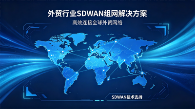外贸企业海外跨境数据合规传输 SDWAN 优化改造项目案例